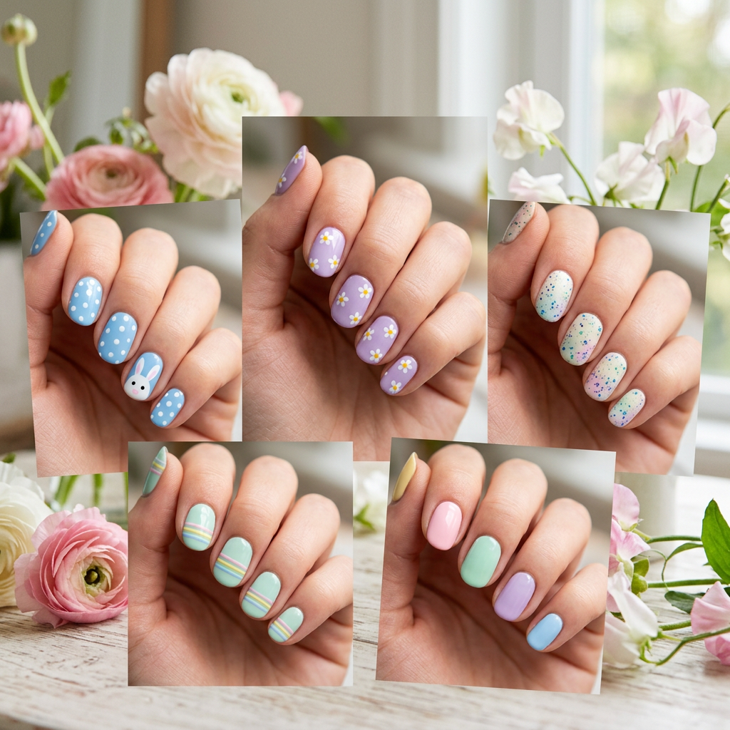 21 Пасхальных Ногтей, Которые Милые и Легкие в Воспроизведении