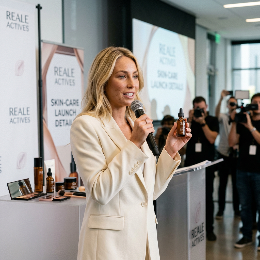 Аликс Эрл хочет сделать акне «сексуальным и стильным» | Подробности о запуске линии средств по уходу за кожей Reale Actives