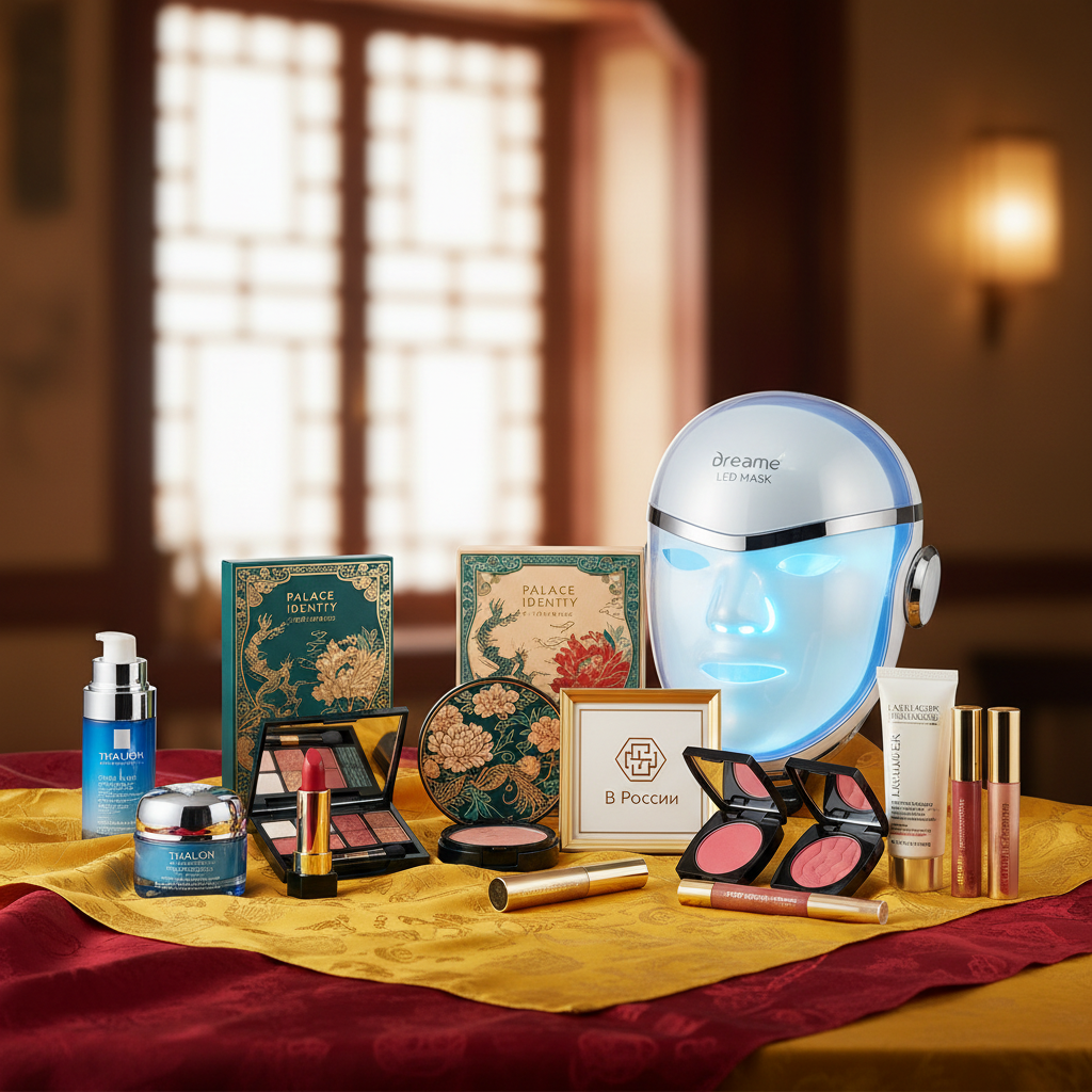Новинки: китайский макияж Palace Identity и LED-маска Dreame