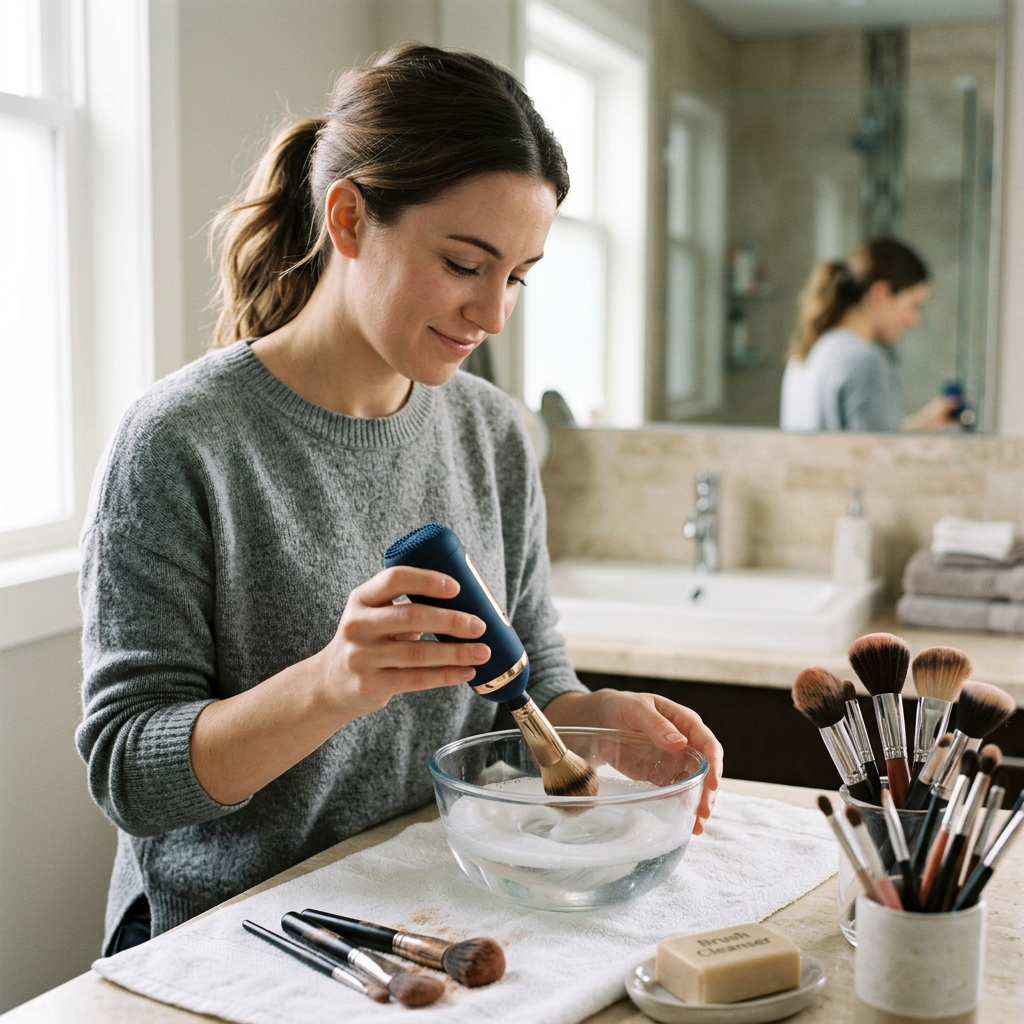Это устройство за 22 доллара с Amazon заставило меня хотеть очистить свои кисти для макияжа