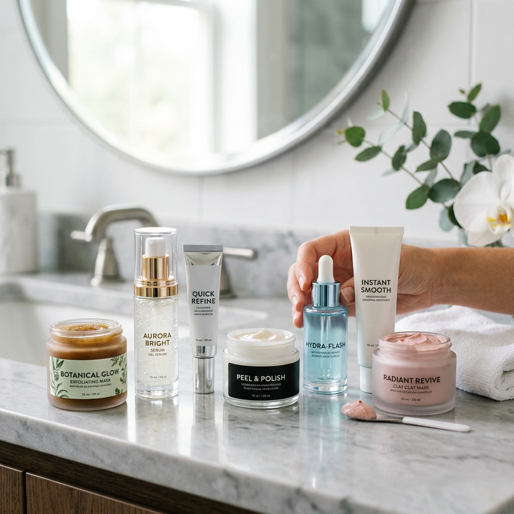 7 лучших продуктов для мгновенных процедур лица, чтобы улучшить текстуру, осветлить и сделать кожу гладкой