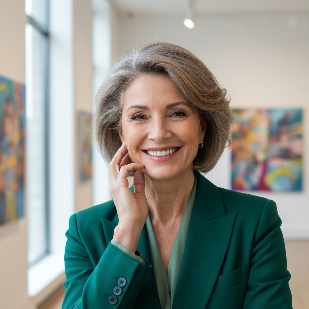 Больше женщин с гордостью носят свои морщины. Седые волосы — не так уж и сильно.